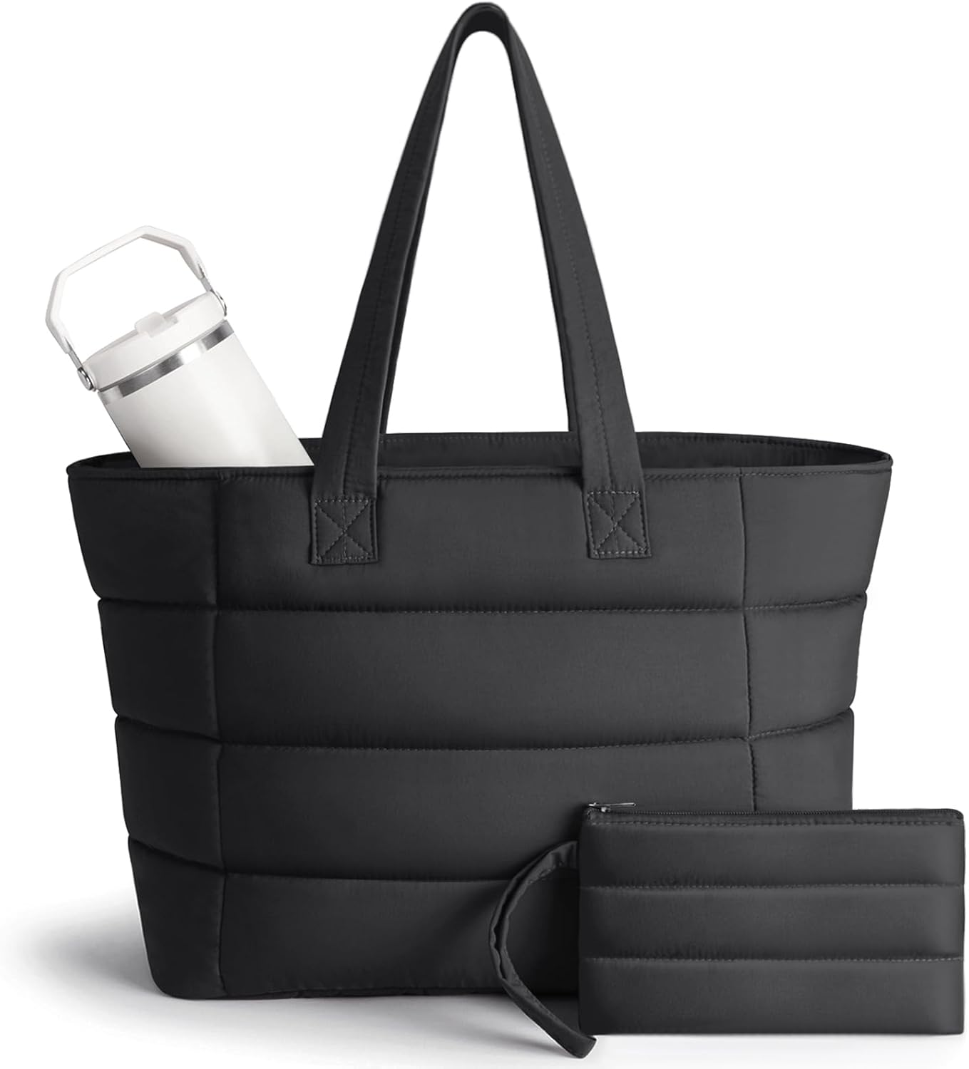 Women Bags For Work - Bolso Tote Acolchado para Mujer, Bolso