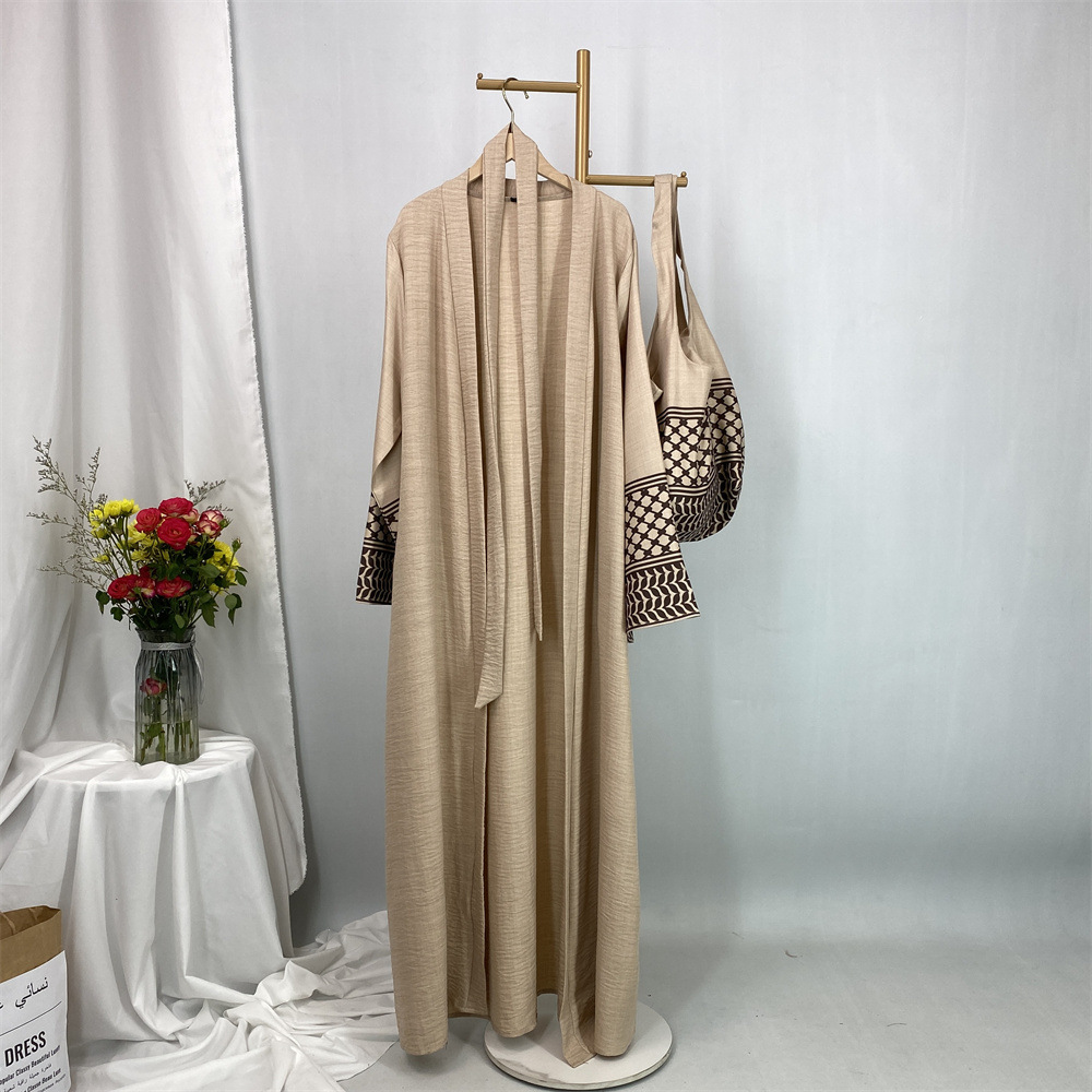 Women Bags In Dubai - Abaya musulmana abierta por delante para