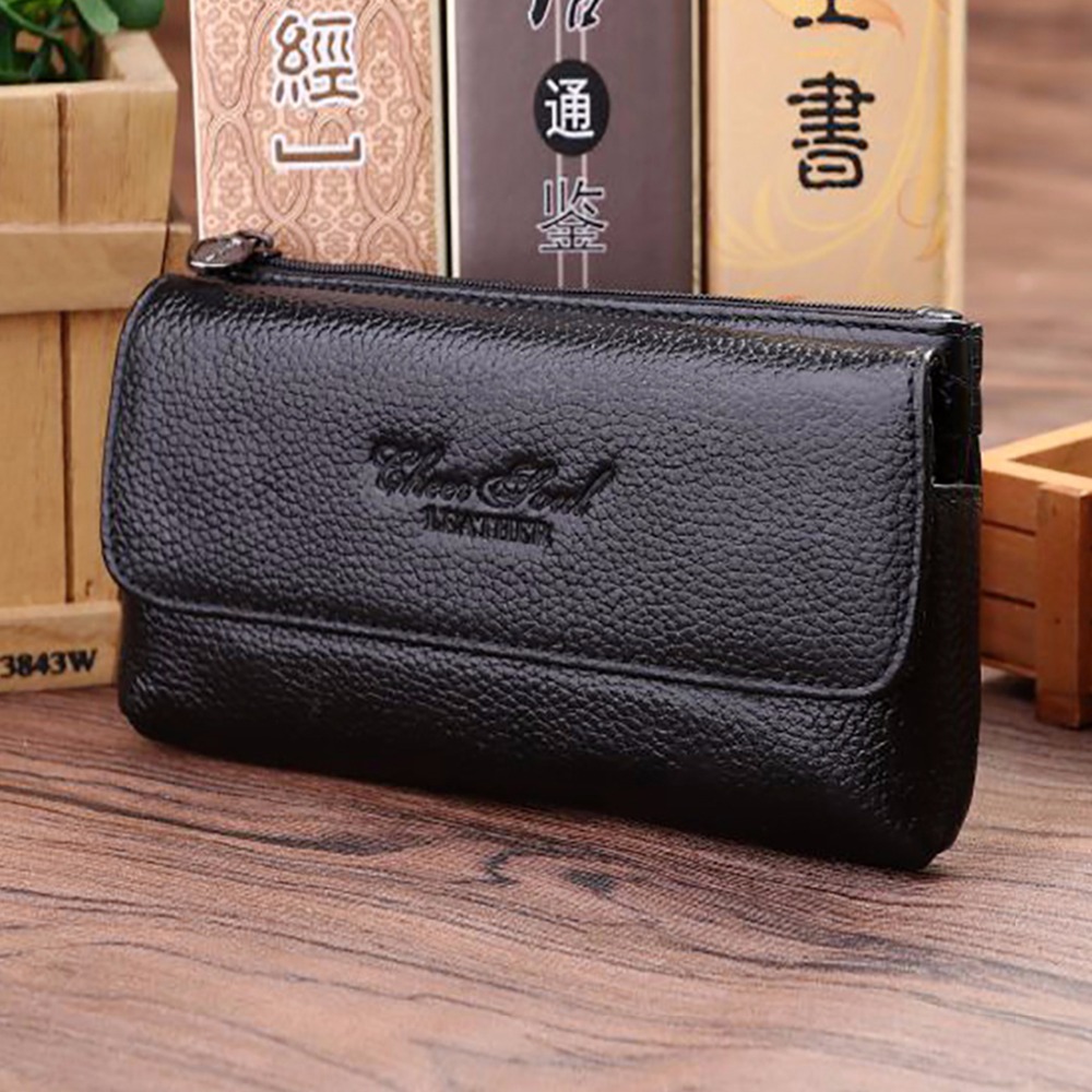 Saddle Bag Leather - Riñonera de piel de vaca auténtica