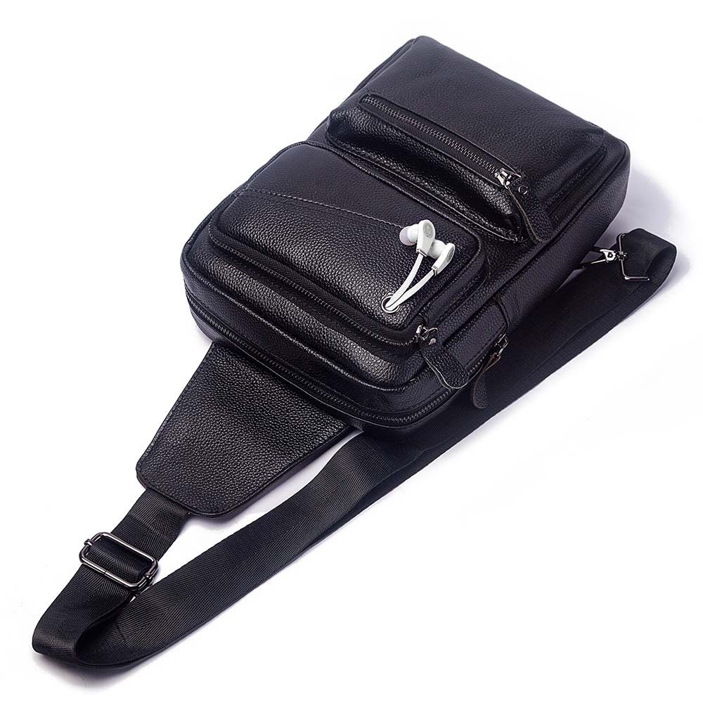 Saddle Bag Leather - Bolso de pecho multifunción de moda