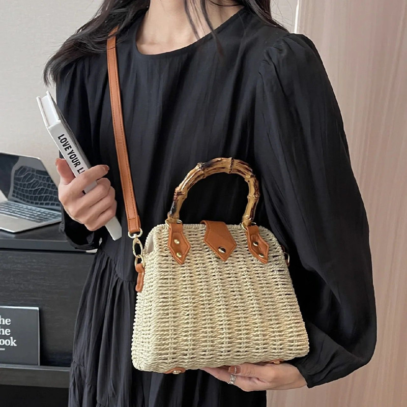 Women Bags Trend 2025 - 2025 Bolsos de mano de ratán