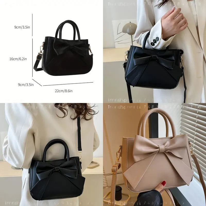 Elegante Bolso de Mano Negro c - Women Bags For Work reseña y precio