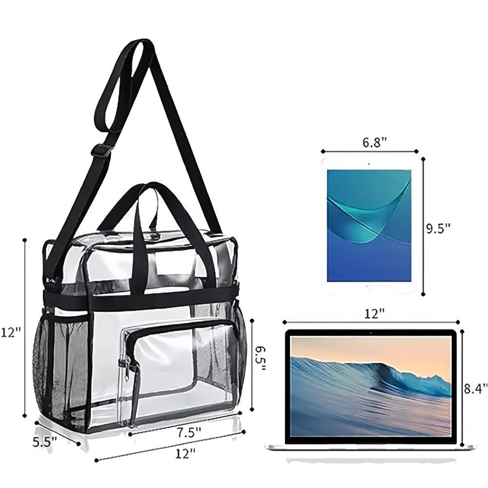 Bolso transparente de plástico - Women Bags For Work reseña y precio