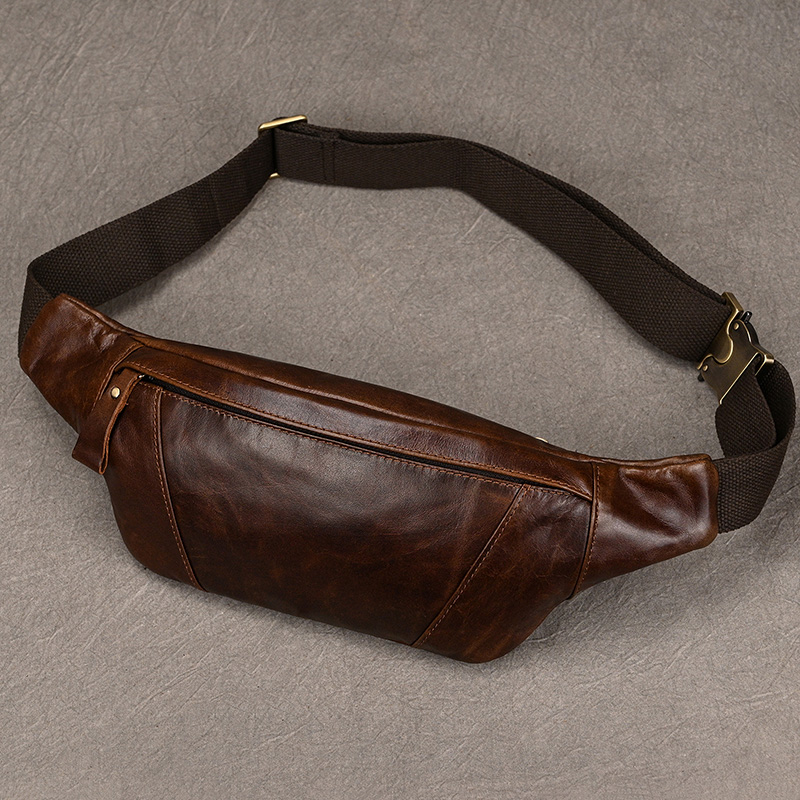Bolso de pecho de cuero para h - Saddle Bag Leather reseña y precio