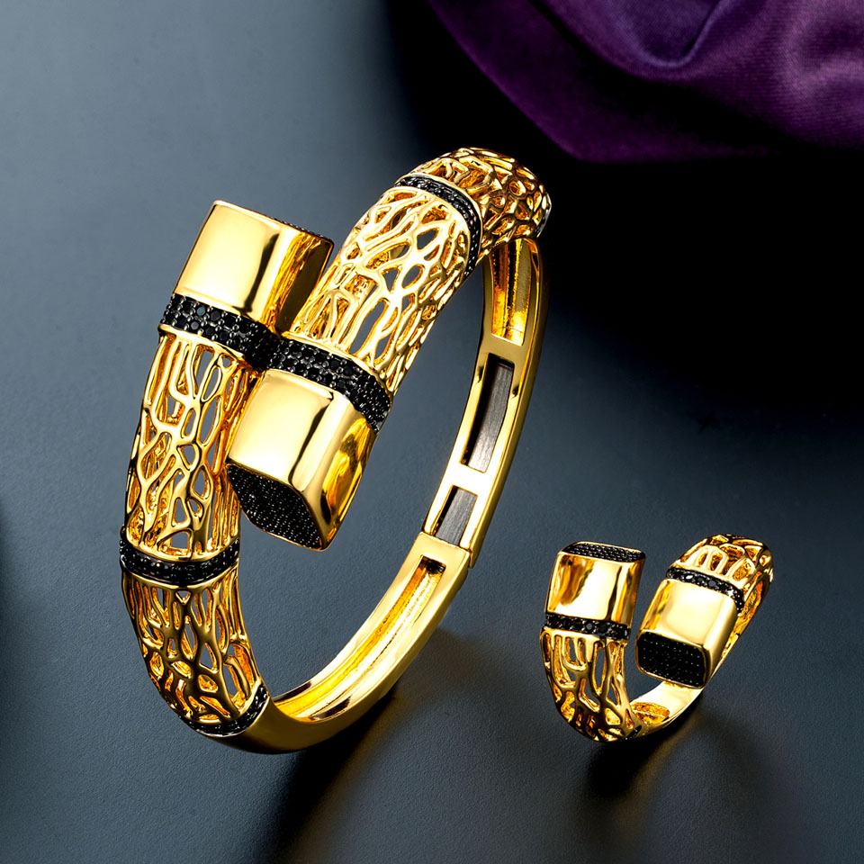 Zlxgirl-brazalete de Color dor - Women Bags In Dubai reseña y precio