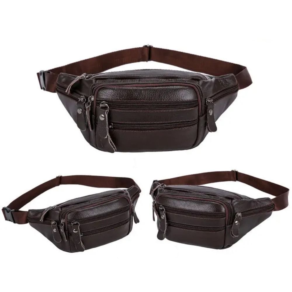 Riñonera de Cuero PU con Cierr - Saddle Bag Leather reseña y precio