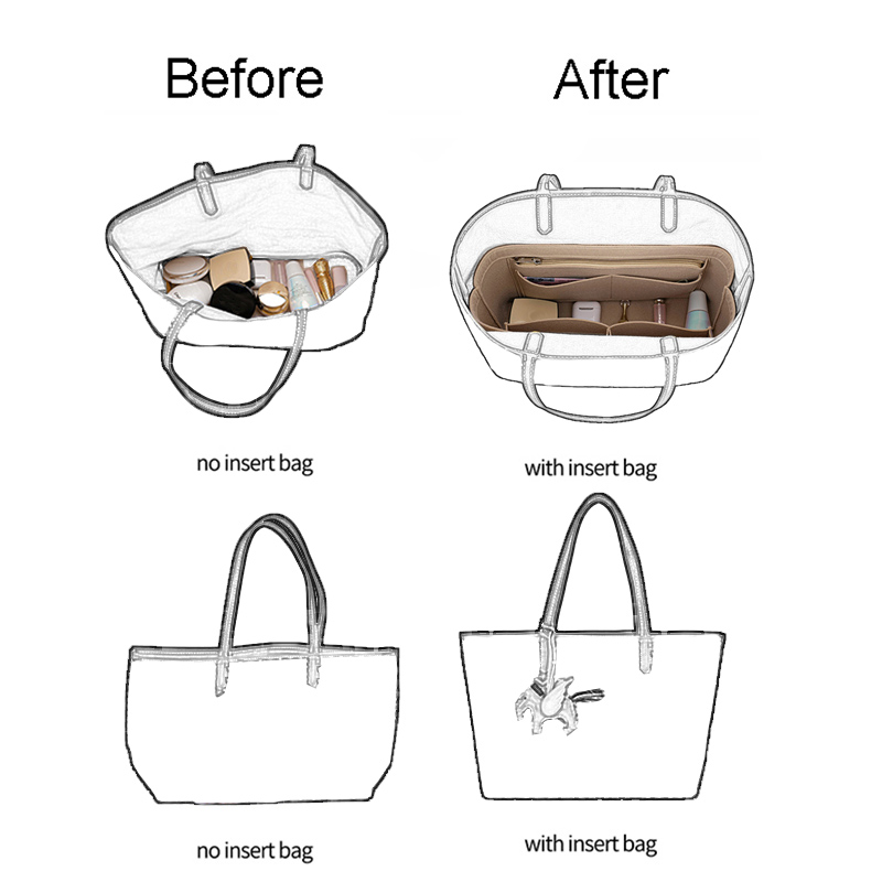 Bolsa organizadora de fieltro  - Women Bags Goyard reseña y precio