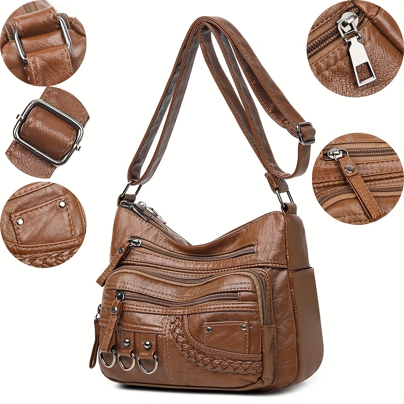 Bolso de hombro tipo bandolera - Women Bags Golden reseña y precio