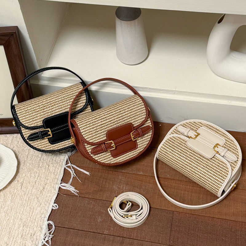 Mini bolsas de sillín de paja  - Saddle Bag Leather reseña y precio