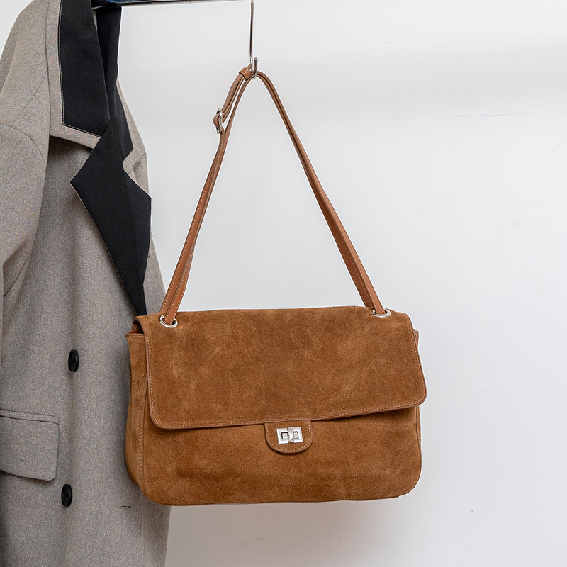 Bolso de Hombro de Cuero Gamuz - Women Bags For Work reseña y precio